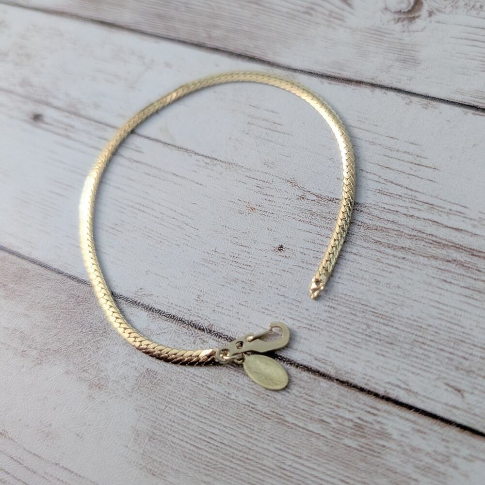 American Showcase Gold Tone Bracelet - Broken - Repair Needed
